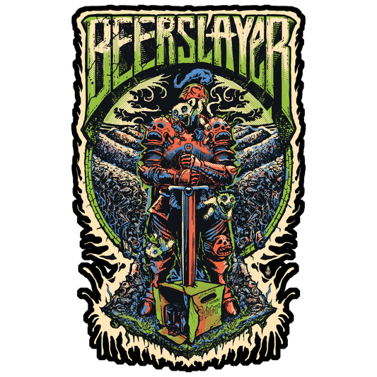 Beer Slayer Sticker