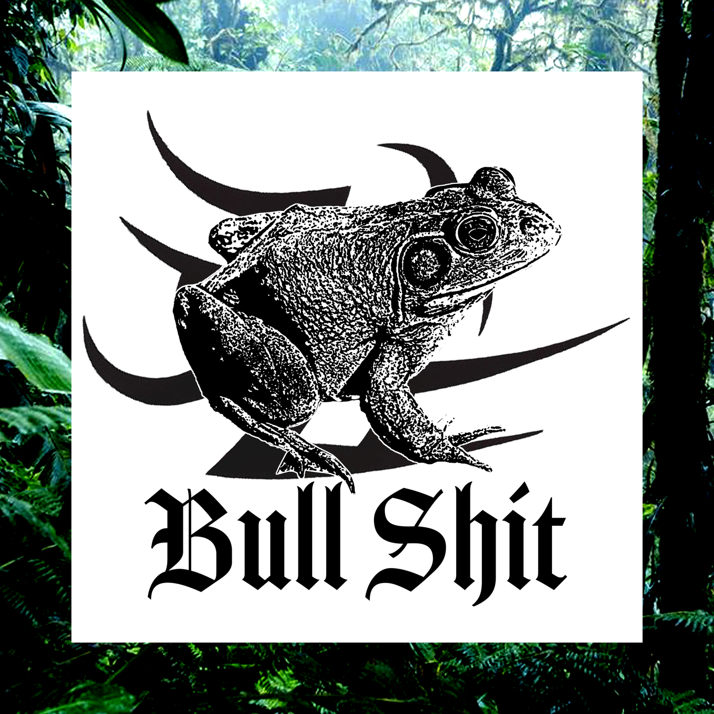 Bullshit Frog Sticker