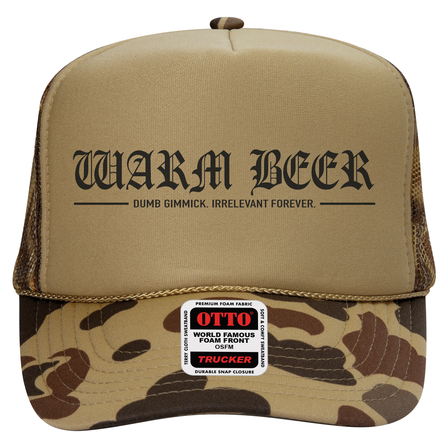 Green Camo Trucker Hat