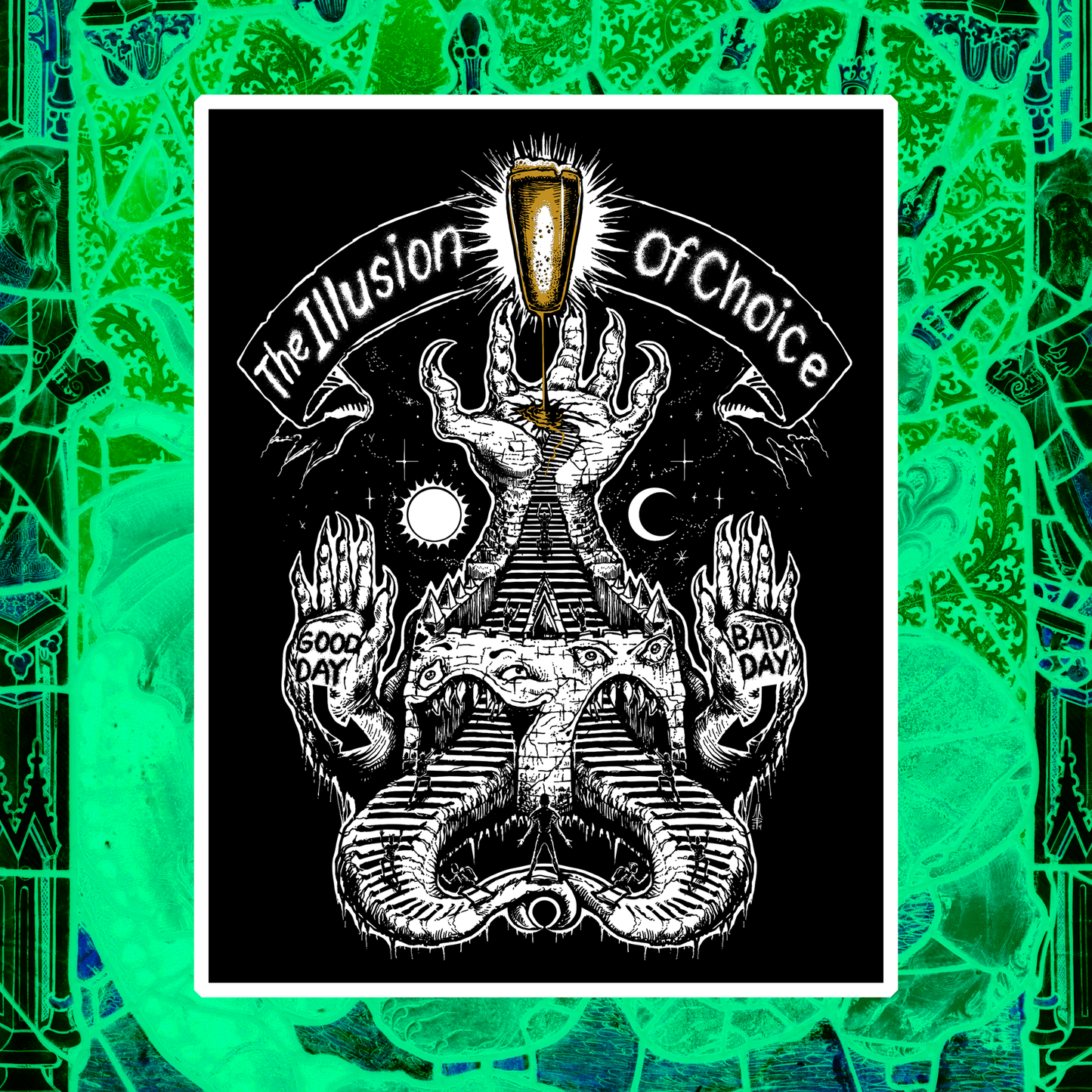 Illusion of Choice Sticker