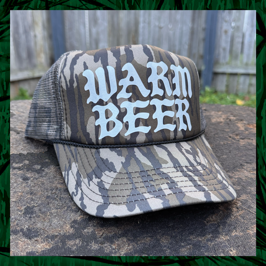 WB Basic Mossy Oak Camo Trucker Hat