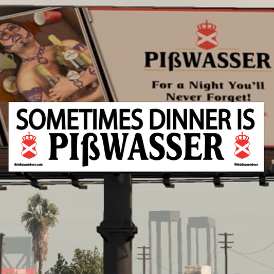 Pibwasser Bumper Sticker