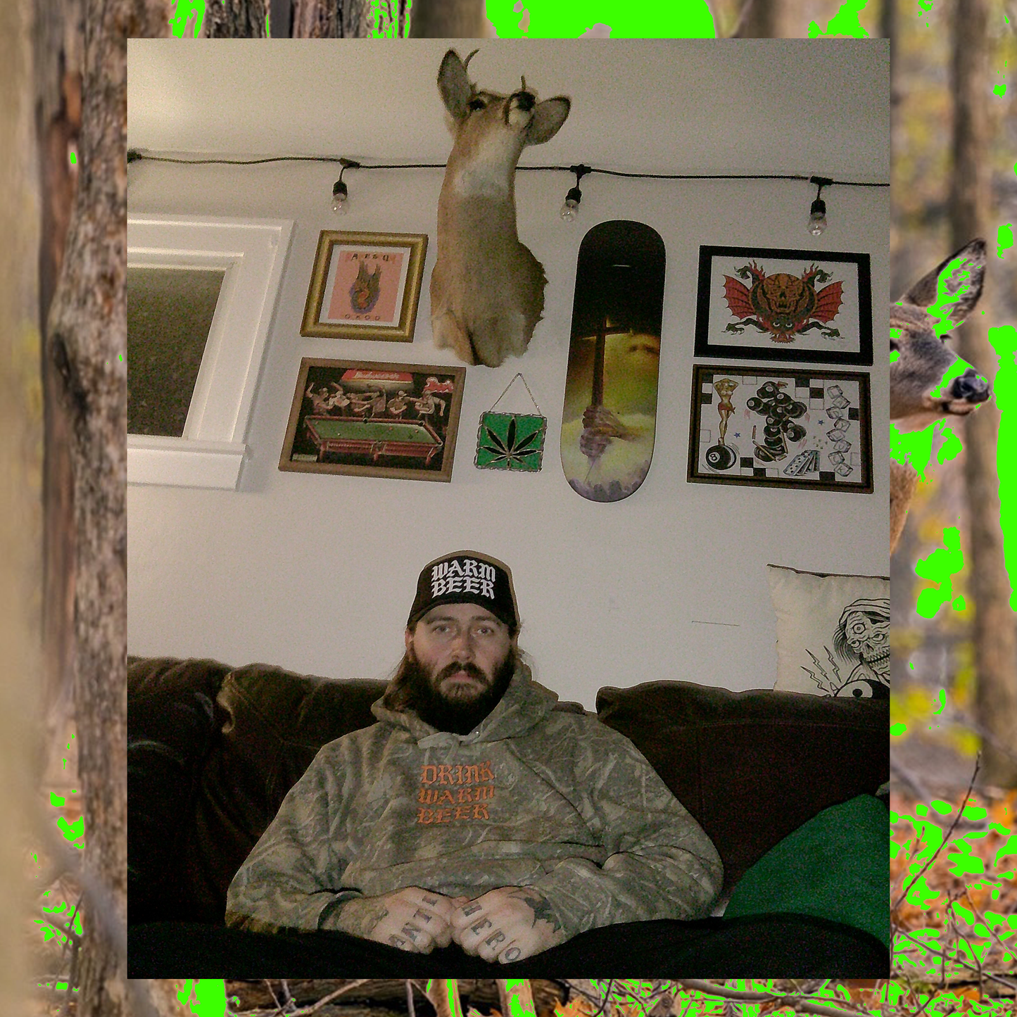 WB Basic Black Trucker Hat