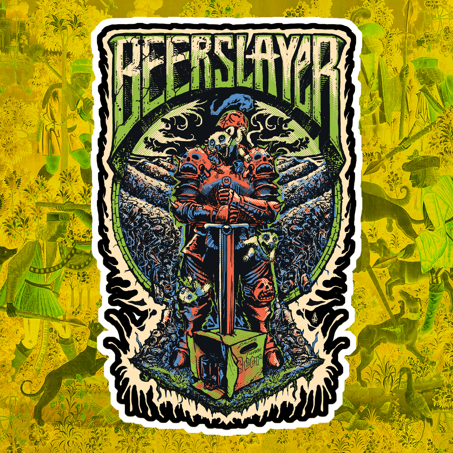 Beer Slayer Sticker