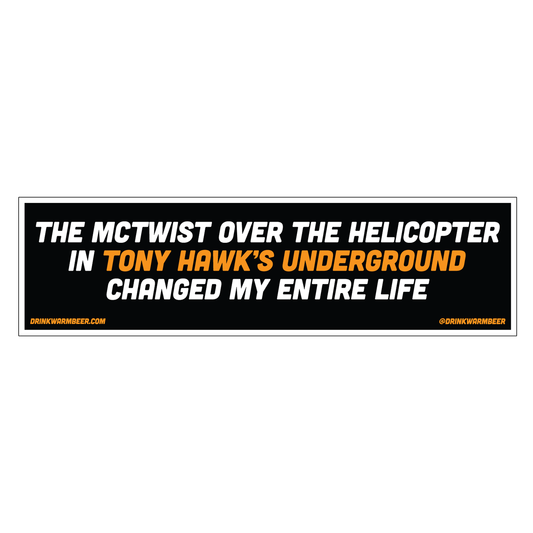 Bony Bawk Bumper Sticker