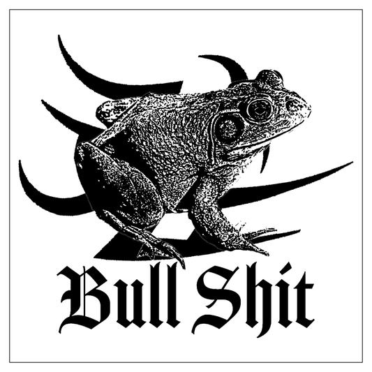 Bullshit Frog Sticker