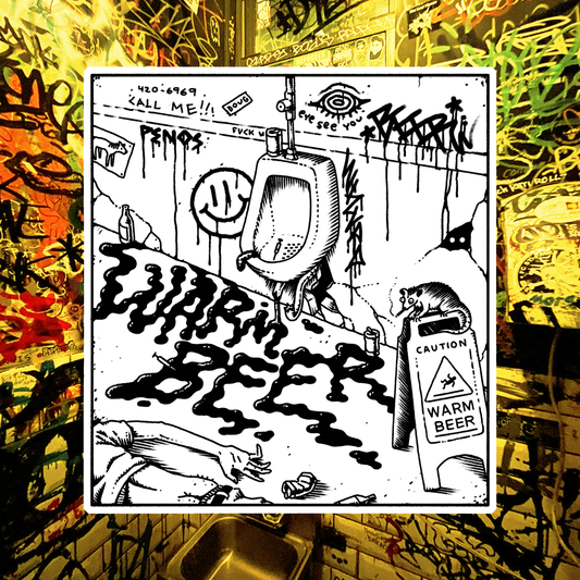Dive Bar Bathroom Sticker
