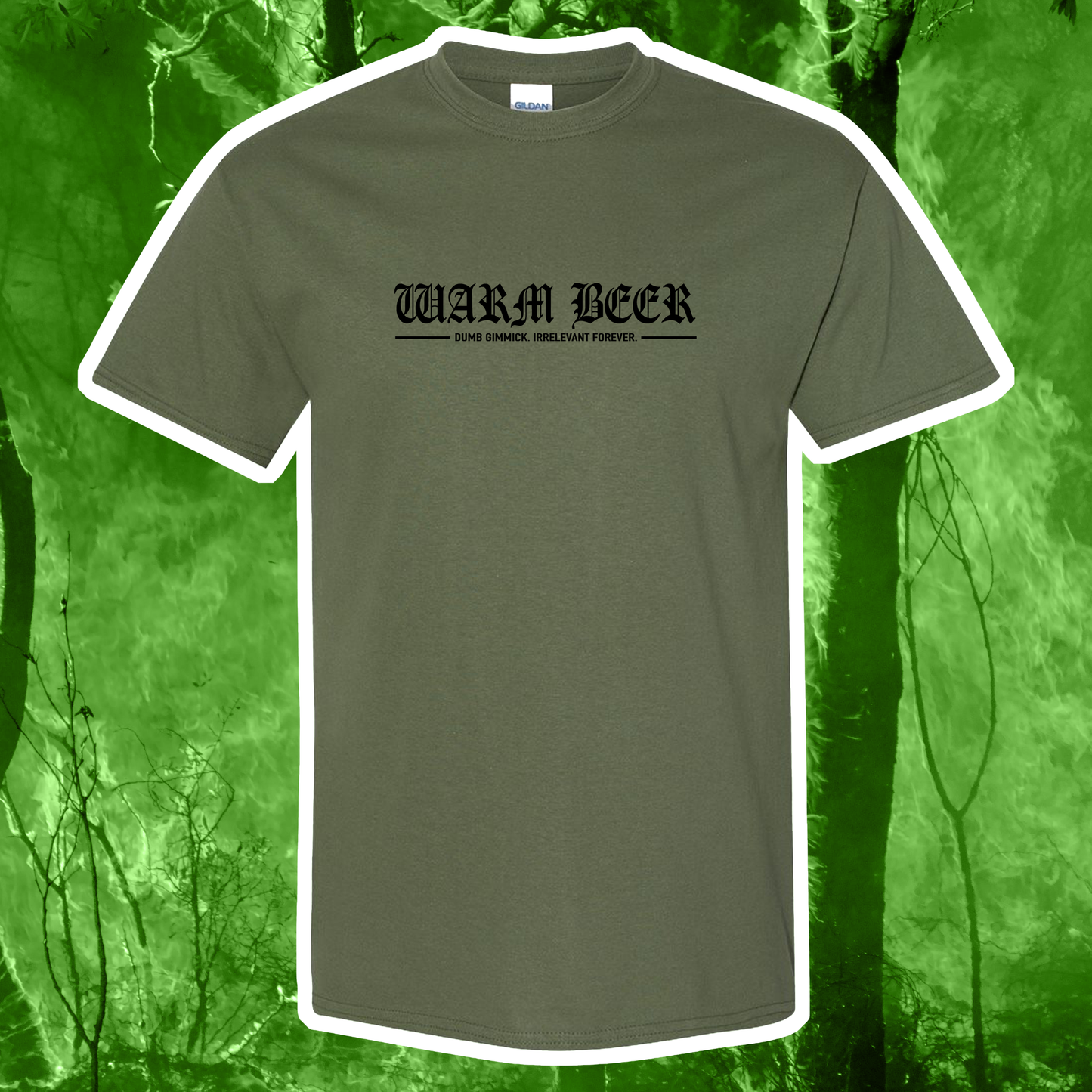 Basic Forest Green S/S Shirt