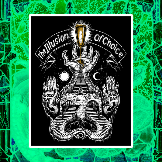 Illusion of Choice Sticker