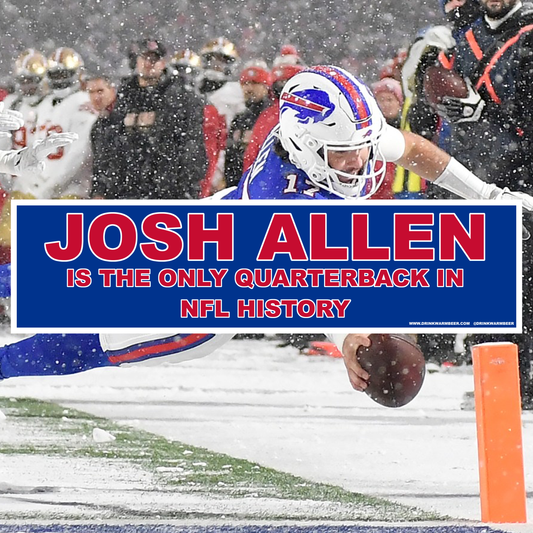 Josh Allen Bumper Sticker