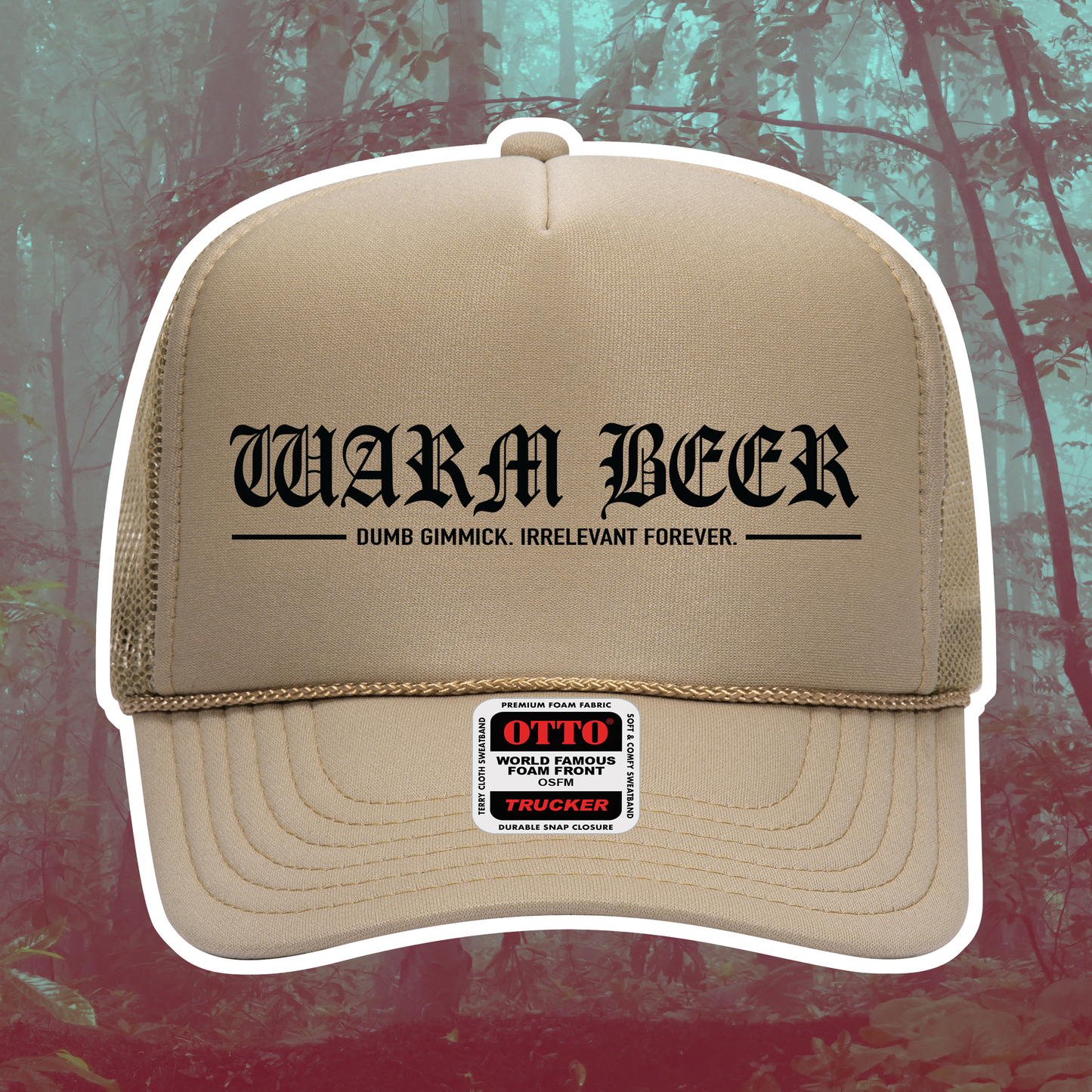 Basic Khaki Trucker Hat