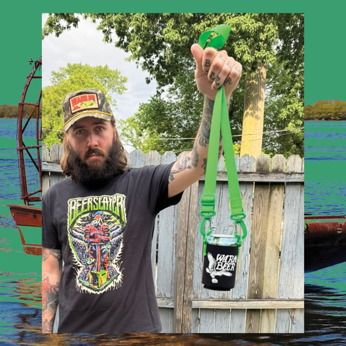Hanging Can Koozie