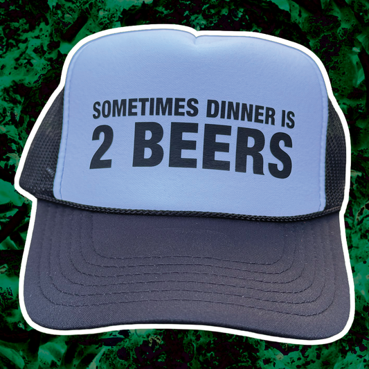 Dinner Trucker Hat