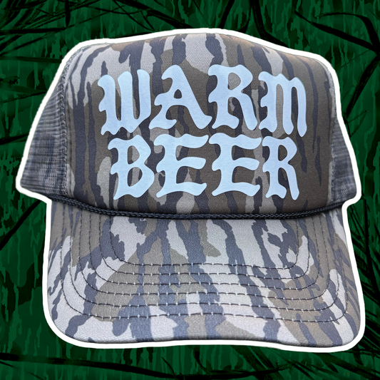 WB Basic Mossy Oak Camo Trucker Hat
