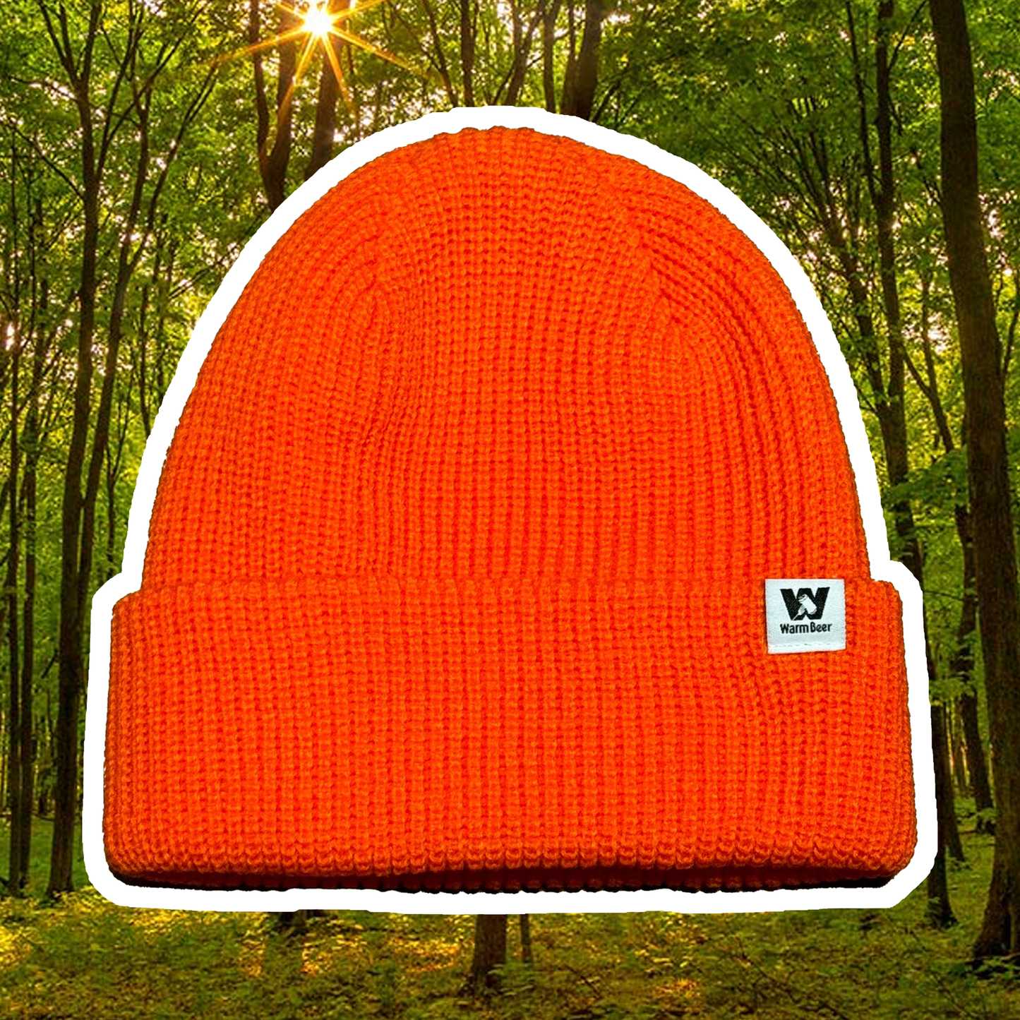 Orange Basic Beanie