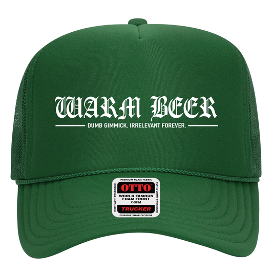 Basic  Kelly Green Trucker Hat