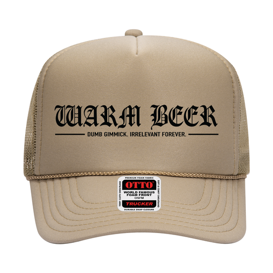 Basic Khaki Trucker Hat