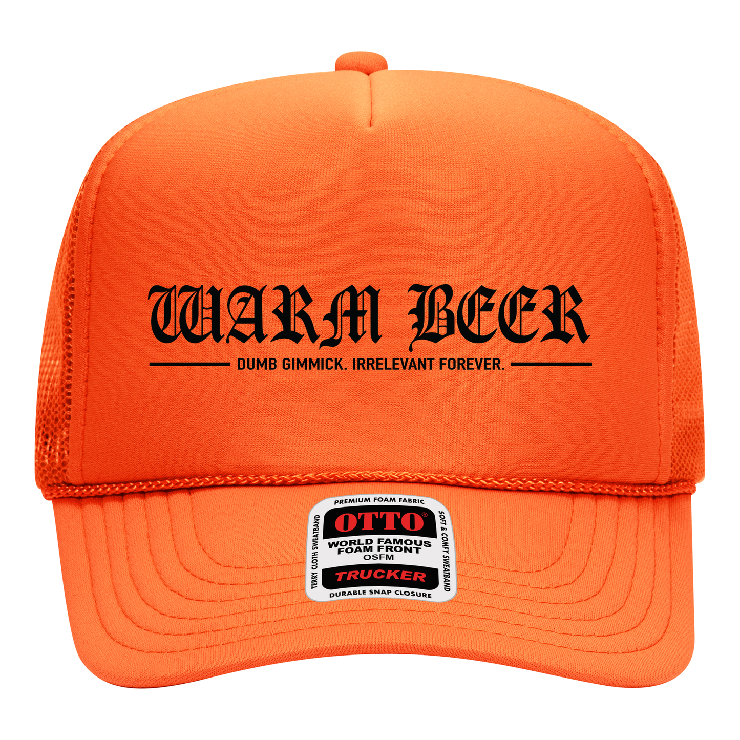 Basic Orange Trucker Hat