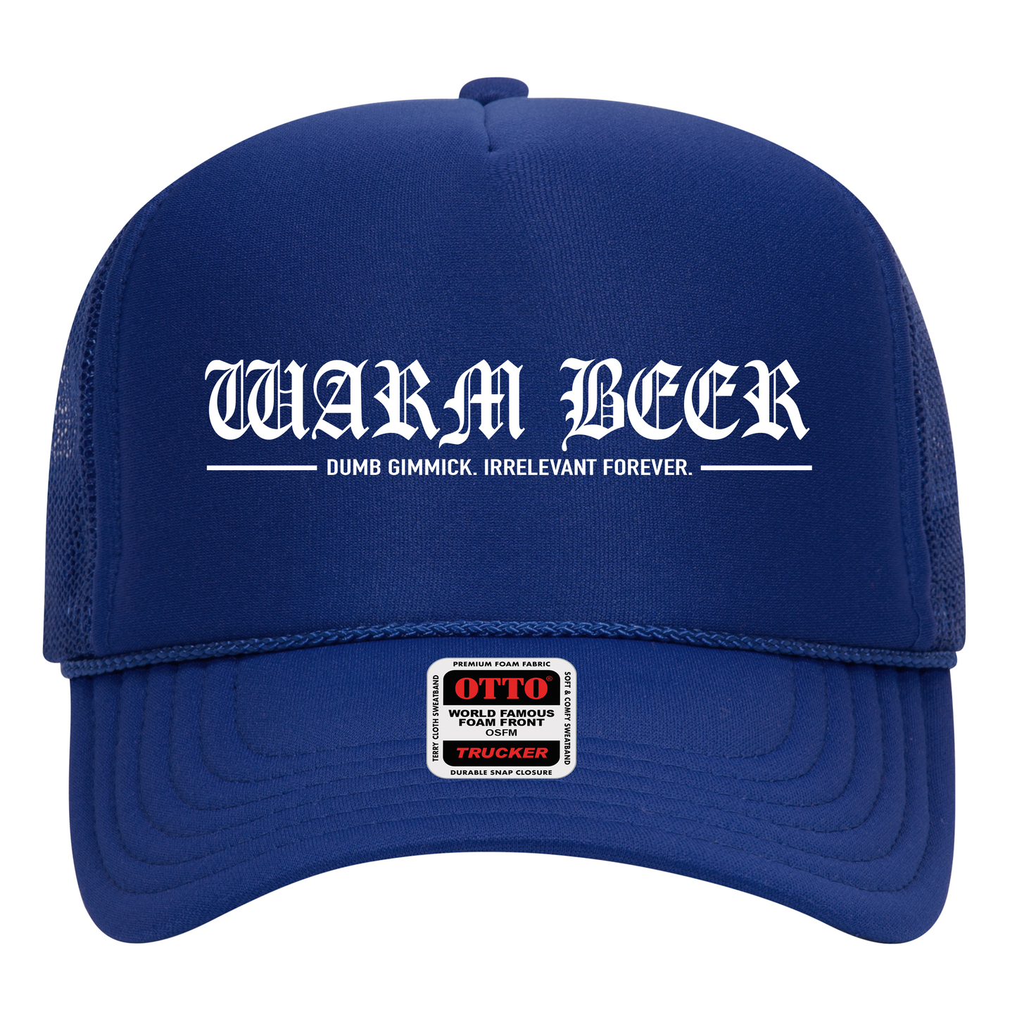 Basic Royal Blue Trucker Hat