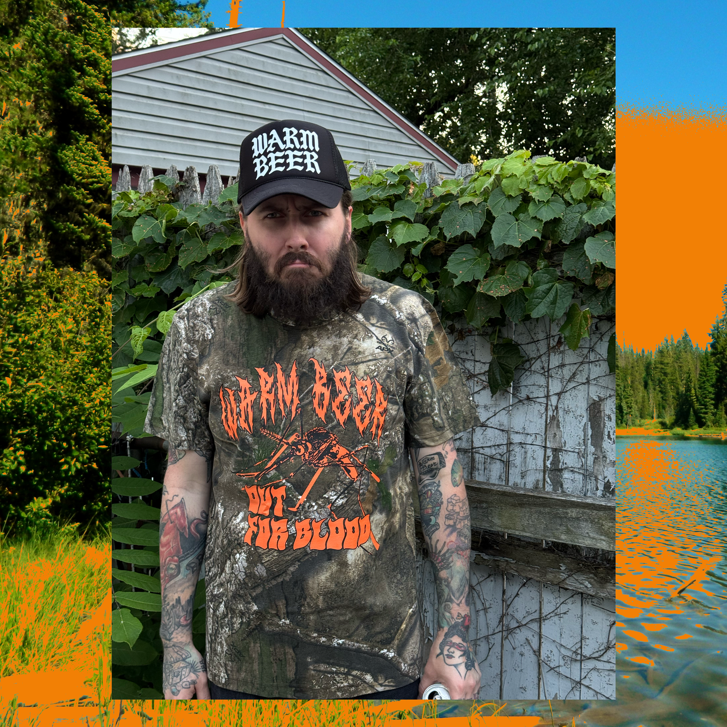 Out For Blood Real Tree Camo S/S Shirt