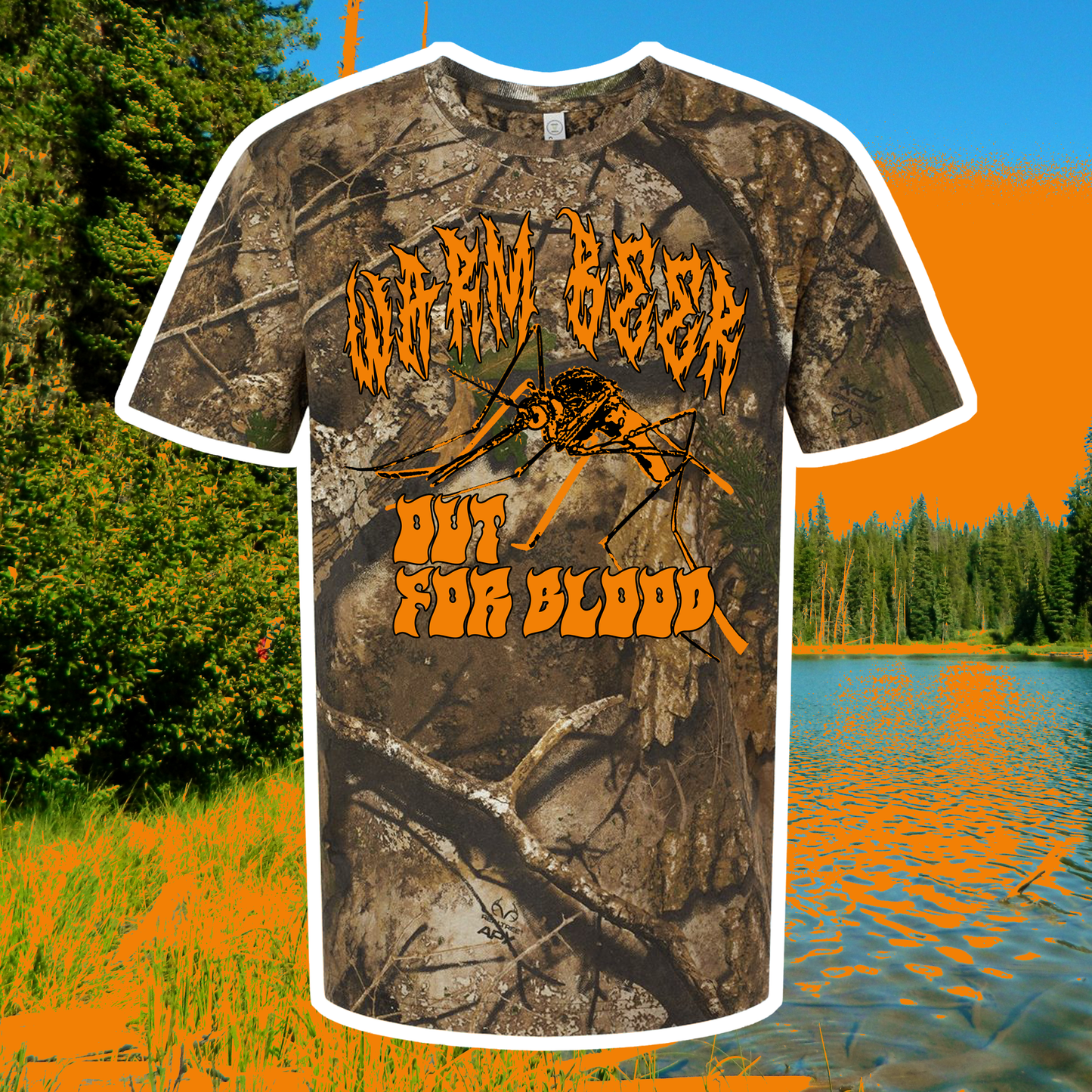 Out For Blood Real Tree Camo S/S Shirt