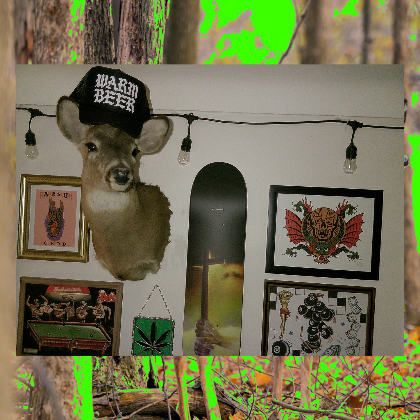 WB Basic Black Trucker Hat