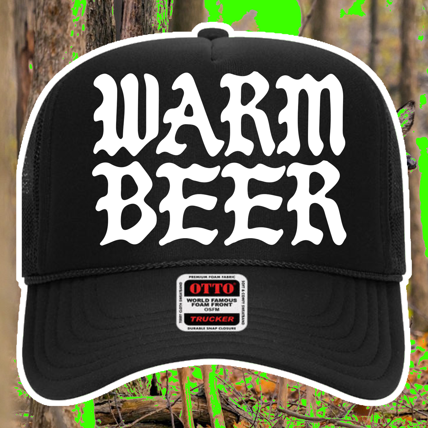 WB Basic Black Trucker Hat